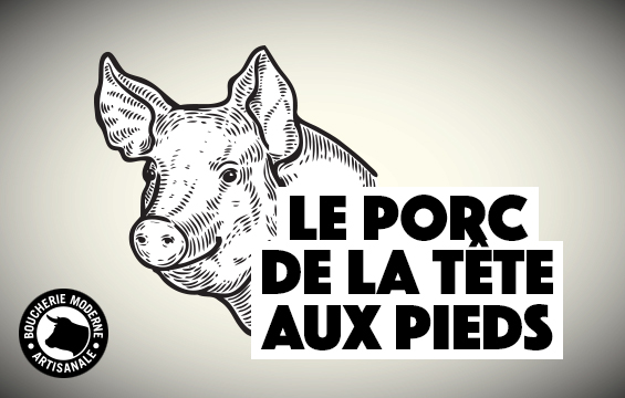 Le porc de la tête aux pieds